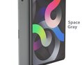 Apple iPad Air 4 Space Gray Color Modèle 3d