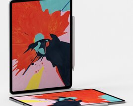 Apple iPad Pro 12-9 Inch 2018 3D模型