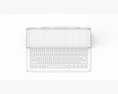 Apple iPad Pro 2019 12 Inch With Apple Pencil And Smart Keyboard 3D模型