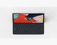 Apple iPad Pro 2019 12 Inch With Apple Pencil And Smart Keyboard Modello 3D