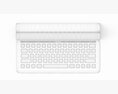 Apple iPad Smart keyboard Modello 3D