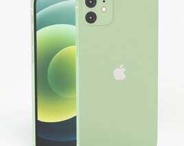 Apple iPhone 12 Green Modèle 3D