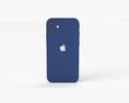 Apple iPhone 12 mini Blue Modelo 3D
