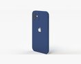 Apple iPhone 12 mini Blue 3Dモデル