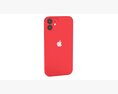 Apple iPhone 12 mini Red 3Dモデル