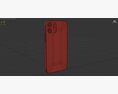 Apple iPhone 12 mini Red 3D-Modell