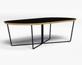 Array Coffee Table Oval 3D-Modell