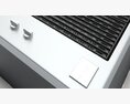 Artusi Built-In Barbecue ABBQM3 Cookstop 3D 모델 