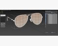 Aviator Sunglasses Modelo 3D