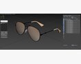 Aviator Sunglasses Modello 3D