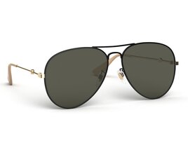 Aviator Sunglasses 2 3D 모델 