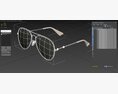 Aviator Sunglasses 2 3D-Modell