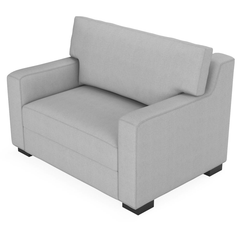 Axis Twin Ultra Memory Foam Sleeper Sofa 3D模型