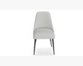 Ball And Cast Kitchen Upholstered Dining Chair 3D 모델 