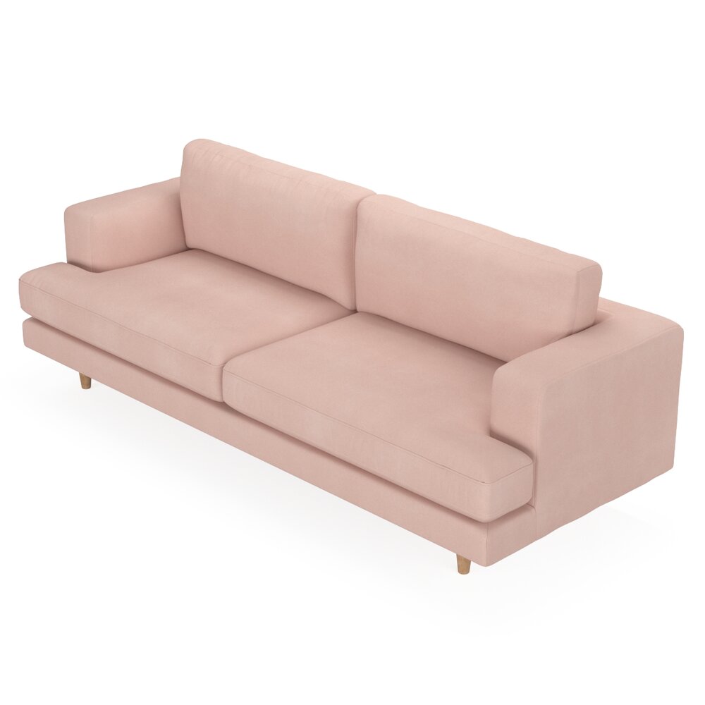 Barrymore Track Arm Sofa 3D-Modell