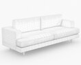 Barrymore Track Arm Sofa 3D 모델 