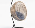 Belham Living Resin Wicker Chair 3d model
