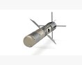 BGM 71F TOW Missile Modello 3D