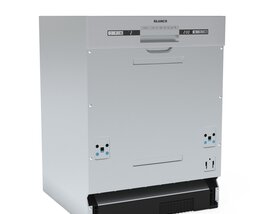 BLANCO 60cm Semi-Integrated Dishwasher 3D-Modell
