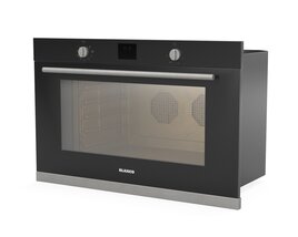 BLANCO 90cm Electric Oven BOSE900X 3D 모델 