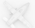Boeing MQ25 Stingray Aerial Refueling Drone 3D 모델 