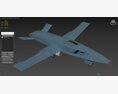 Boeing MQ25 Stingray Aerial Refueling Drone US 2 Modello 3D