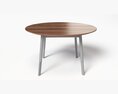 Bracket Dining Table Round 3D модель