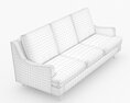 Casper 3-Seater Sofa Light Grey Modelo 3D