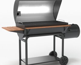 Char-Griller 2137 Outlaw Charcoal Grill Modelo 3D