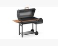 Char-Griller 2137 Outlaw Charcoal Grill 3D模型