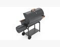 Char-Griller 2137 Outlaw Charcoal Grill 3D模型