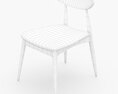 Christopher Knight Home Barron Fabric Dining Chairs 3d model