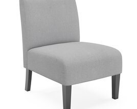 Christopher Knight Home Kassi Fabric Accent Chair Modelo 3D