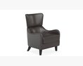 Christopher Knight Home Quentin Sofa Chair 3d model