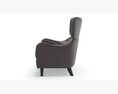 Christopher Knight Home Quentin Sofa Chair Modèle 3d