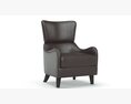 Christopher Knight Home Quentin Sofa Chair 3D 모델 