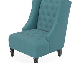 Christopher Knight Home Toddman Accent Chair Modelo 3D