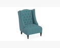 Christopher Knight Home Toddman Accent Chair Modèle 3d