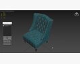 Christopher Knight Home Toddman Accent Chair 3Dモデル