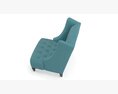 Christopher Knight Home Toddman Accent Chair Modelo 3d