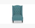 Christopher Knight Home Toddman Accent Chair 3D 모델 