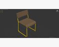 Church Chair 3D 모델 