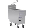 Commercial Pasta Cookers Rinse Station Pitco SSRS14 3d model