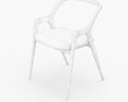 Dale Italia IN BREVE C-642 Chair 3Dモデル