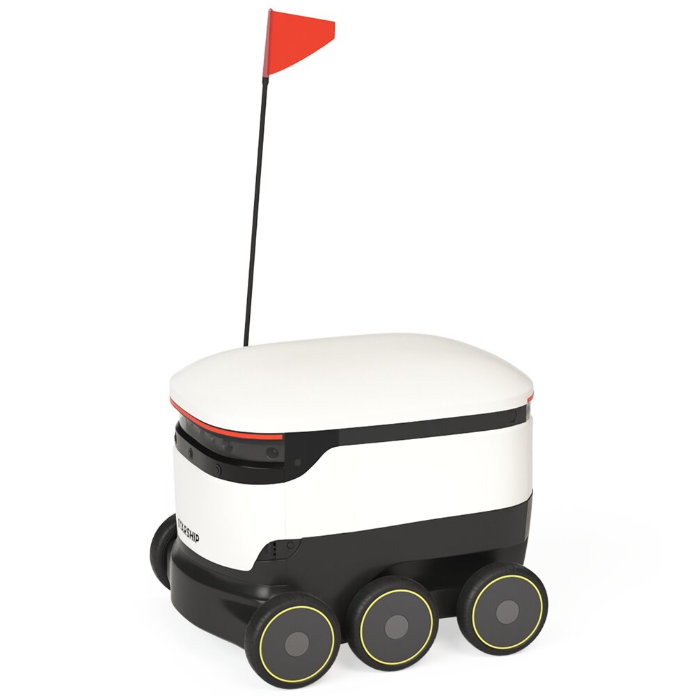 Delivery Robot 01 3D-Modell