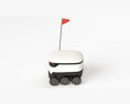 Delivery Robot 01 3Dモデル