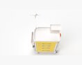 Detecto MS3C-550 Lite Mobile Medication Crash Cart 3D 모델 