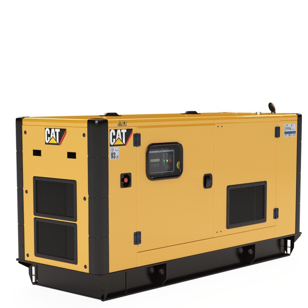 Diesel Generators 01 3D 모델 