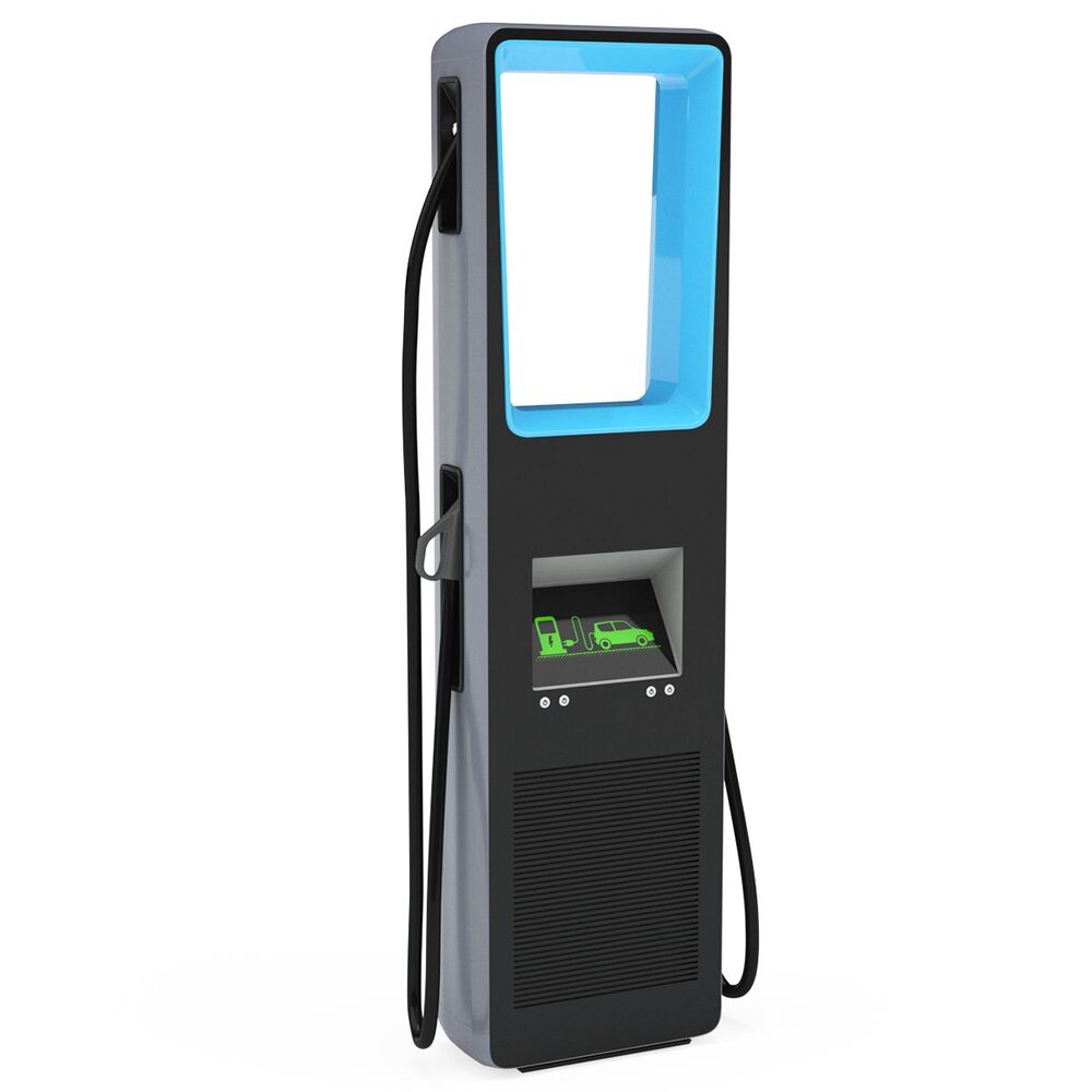 Efacec HV160 High Speed Electric Car Charging Station 3Dモデル