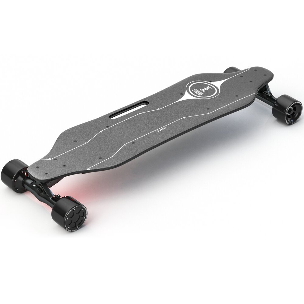 Electric Skateboard Formula X 3D模型